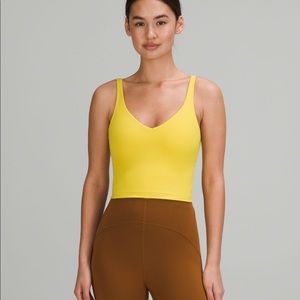 NWT Yellow Lululemon Align Tank